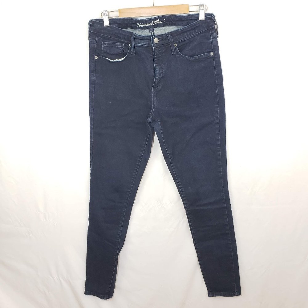 UT Dark-wash High-rise Skinny Jeans 14/32